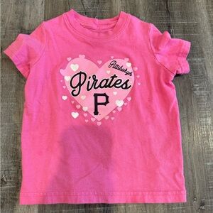 Pittsburgh pirates - Genuine Merchandise Pink Cotton T-Shirt